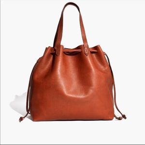 Madewell drawstring transport tote